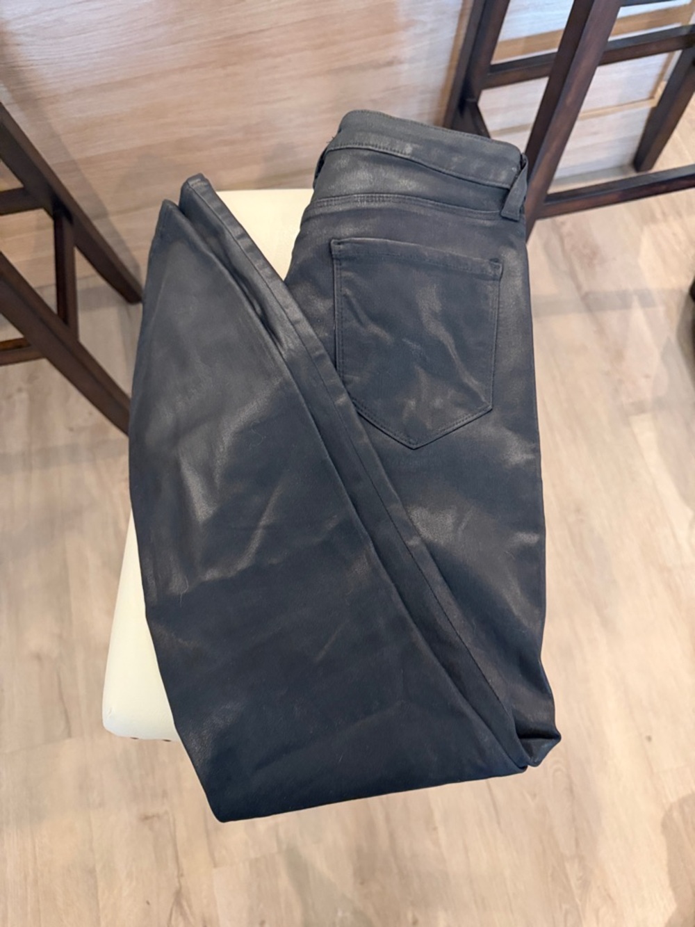 LANEIGE Black Women's Faux Leather Pants